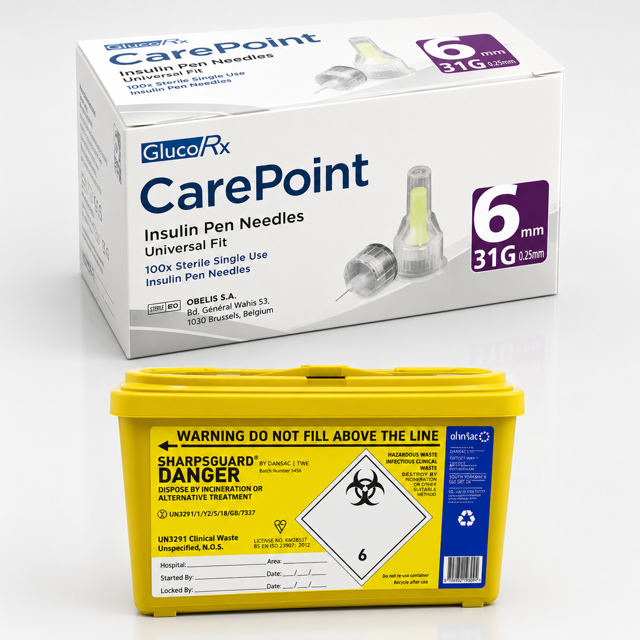 Needles & Sharps bin