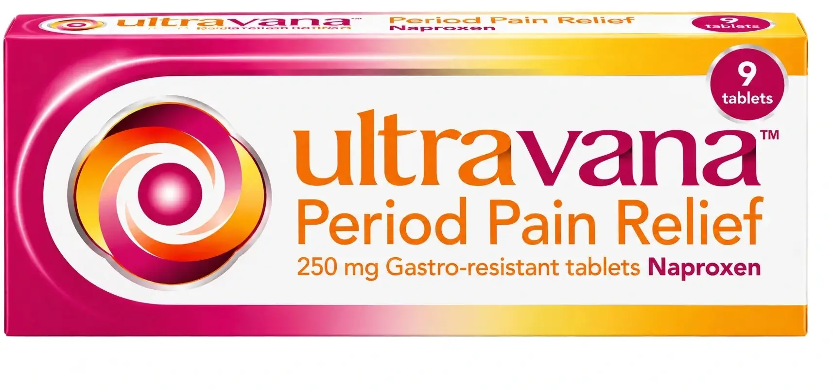 Ultravana Period Pain Relief Tablets