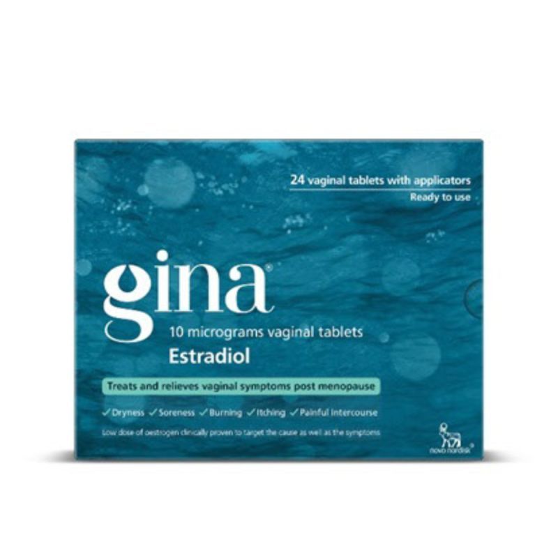 Gina 10mcg vaginal tablets