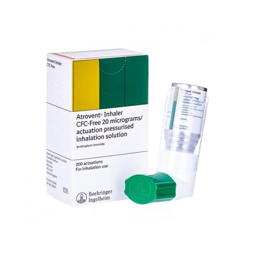 Atrovent Inhaler (Ipratropium Bromide) for COPD & Breathlessness