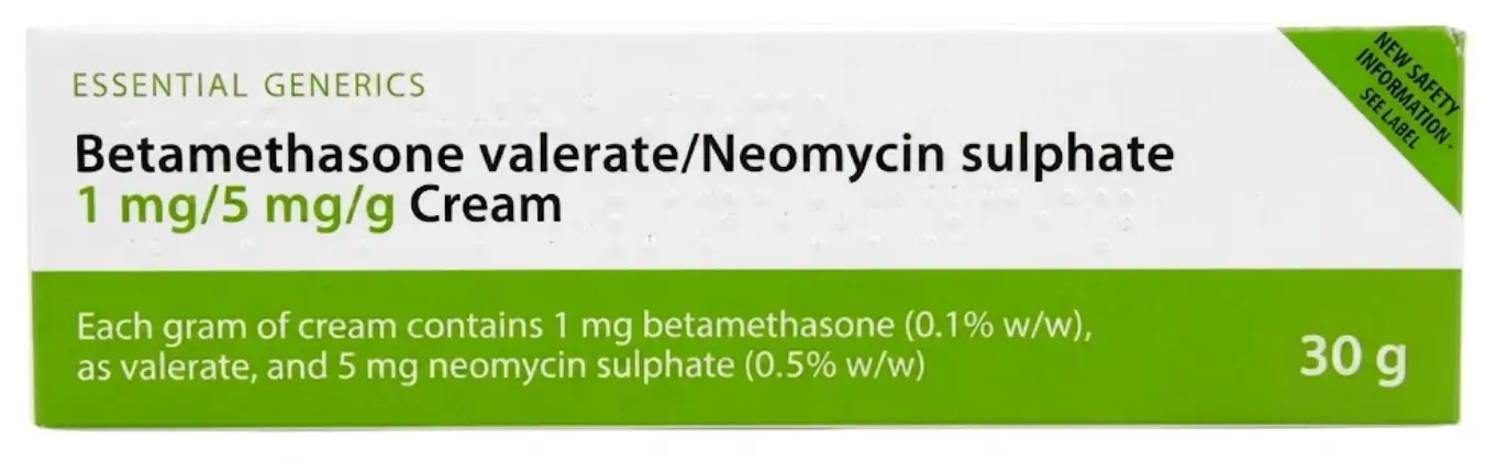 Betamethasone with Neomycin Cream
