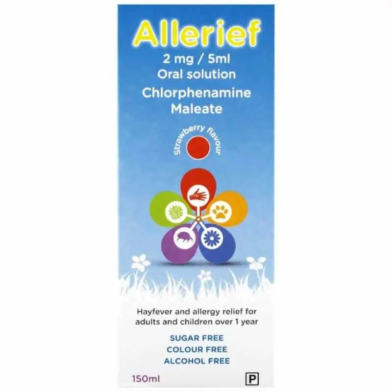 Chlorphenamine 2mg/5ml Solution