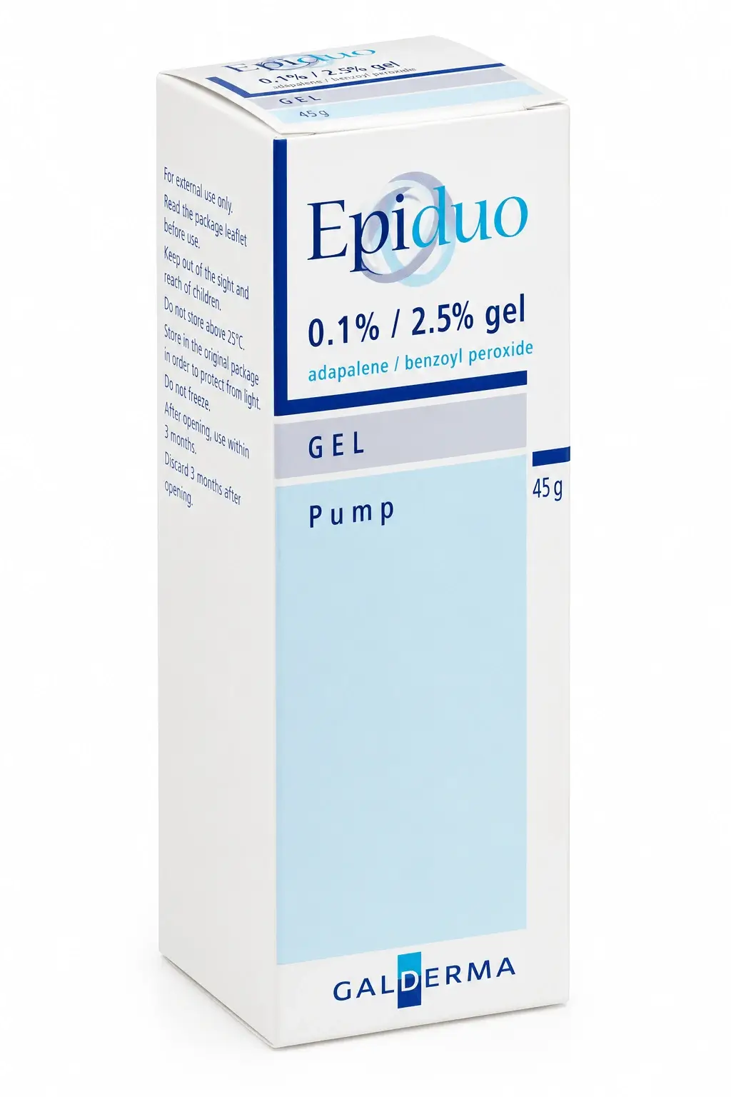 Epiduo 0.1% and 0.3% Gel for Acne